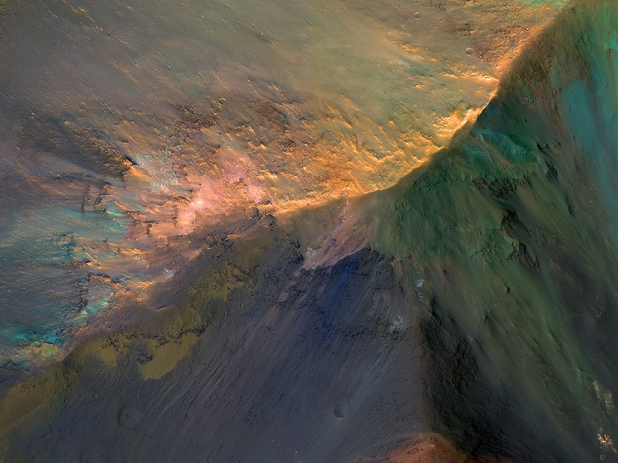 The Hills are Colorful in Juventae Chasma